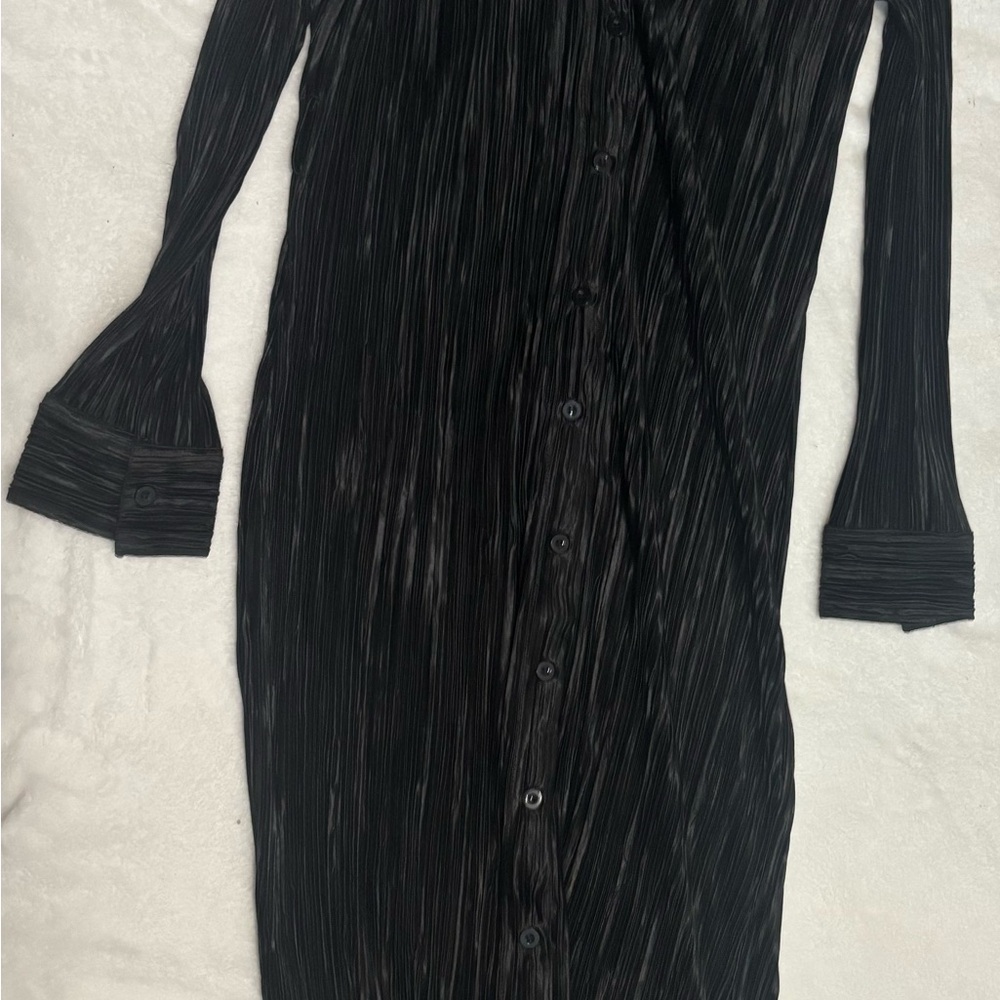 Chic Black Long Sleeve Dress